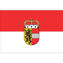 Fahne Bundesland Salzburg Österreich