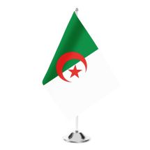 Tischfahne Algerien Satin 150 g/m2 22x15 cm