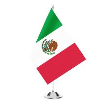 Tischfahne Mexiko Satin 150 g/m2 22x15 cm