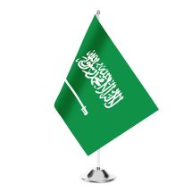 Tischfahne Saudi-Arabien Satin 150 g/m2 22x15 cm