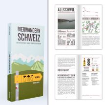 Taschenbuch «Bierwandern Schweiz» Französisch