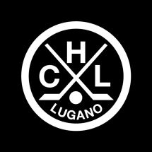 Sportfahne official «HC Lugano black» new Logo
