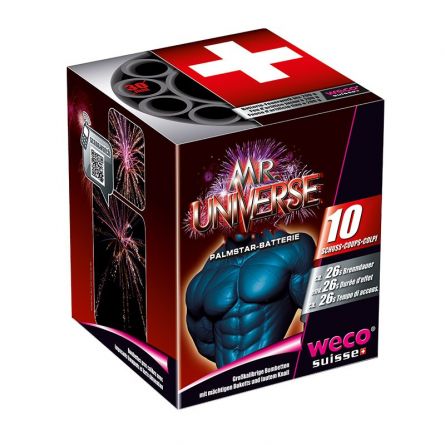 Batterie «Mr. Universe», 10 Schuss