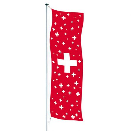 Drapeau crépitant Suisse «Celebration»