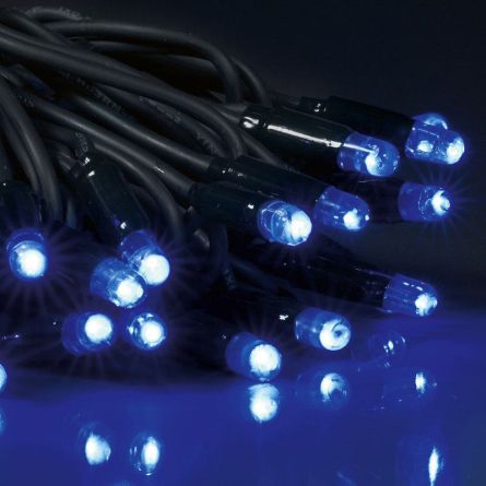 LED Einzelstrang mit 80 blauen LED