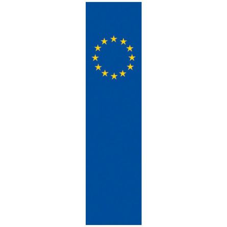 Knatterfahne Europa Superflag® 120x300 cm