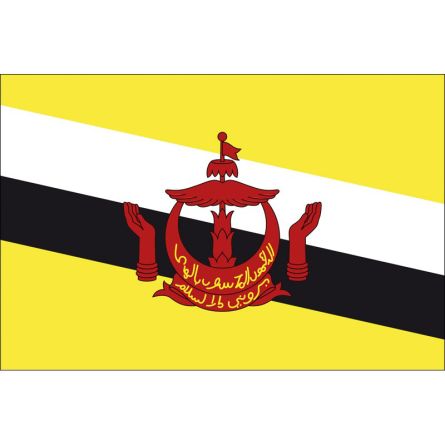 Länderfahne Brunei Darussalam