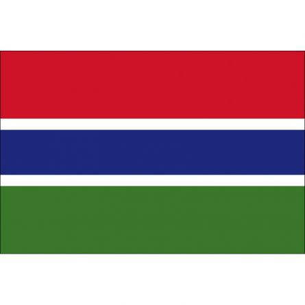 Länderfahne Gambia