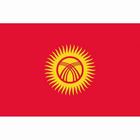 Länderfahne Kirgisistan