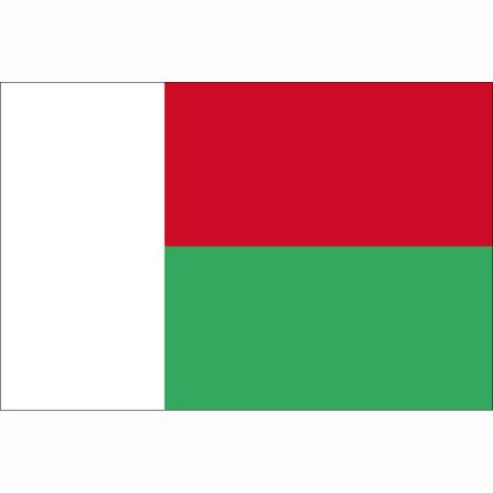 Länderfahne Madagaskar