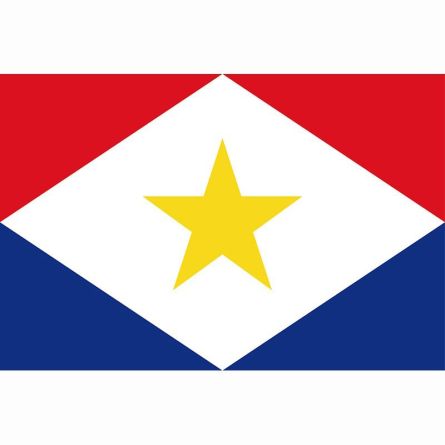 Fahne Gebiet Saba Niederlande