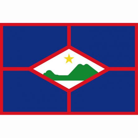 Fahne Gebiet Sint Eustatius Niederlande