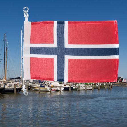 Drapeau bateau Norvège Superflag® 20x30 cm