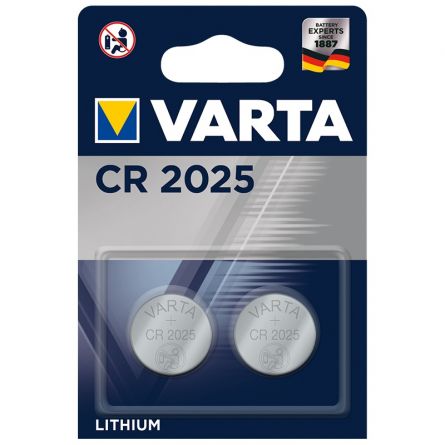 VARTA Electronics CR2025 2er Blister