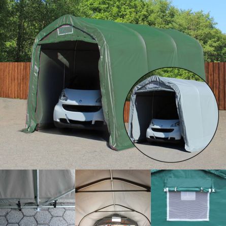 Tente-garage 2,4×3,6 m «Montage béton»