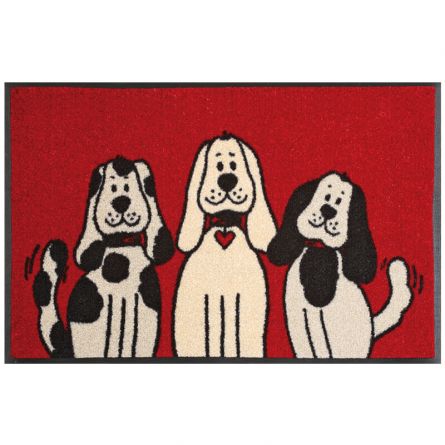 Fussmatte «Drei Hunde» 50x75 cm