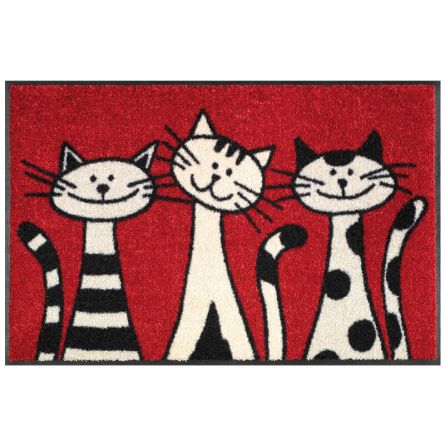 Fussmatte «Drei Katzen» 50x75 cm