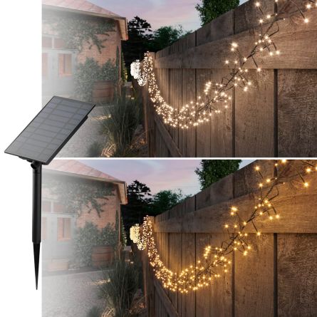 Guirlande lumineuse LED «Cluster Solaire»
