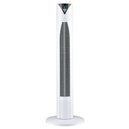 wellcraft Ventilateur à colonne «White Tower», télécommande incl.