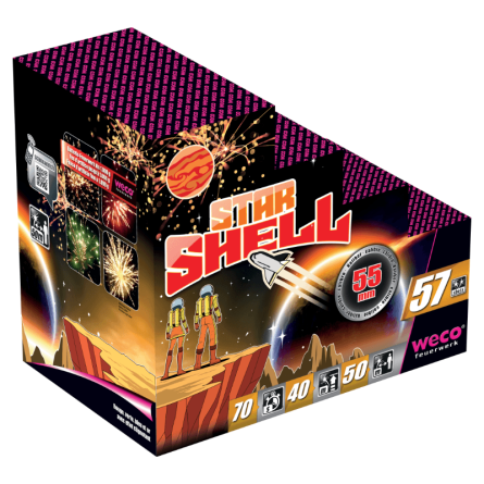 Batterie «Star Shell», 57 Schuss