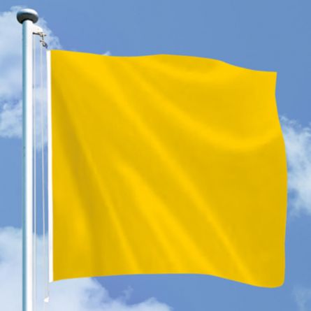 Fahne Uni «Gelb»