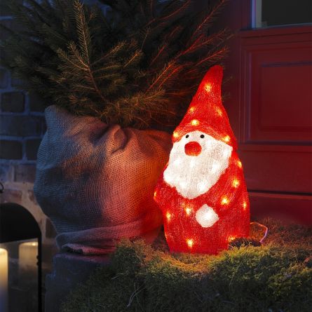 Père Noël en acrylique LED