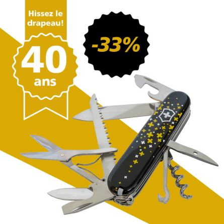 Victorinox Couteaux de poche «40 ans Keller Drapeaux»