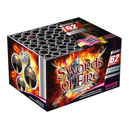 Batterie «Swords of Fire», 62 coups