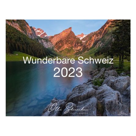 Wandkalender «Wunderbare Schweiz 2023»