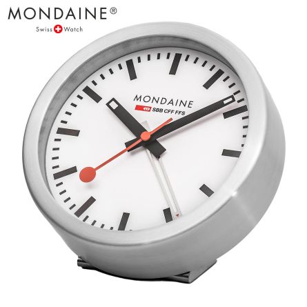 Mondaine Horloge de bureau et réveil «Swiss Railway»