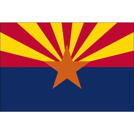 Fahne Bundesstaat Arizona USA