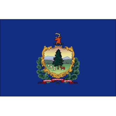 Fahne Bundesstaat Vermont USA
