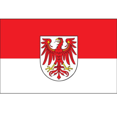 Fahne Bundesland Brandenburg Deutschland