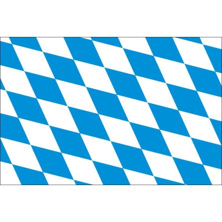 Fahne Bundesland Bayern Deutschland