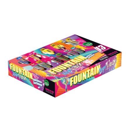 Feuerwerksset «Fountain Mega Pack»