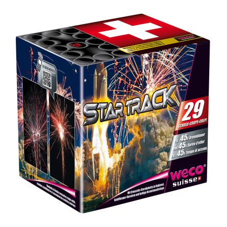 Batterie «Star Track», 29 coups