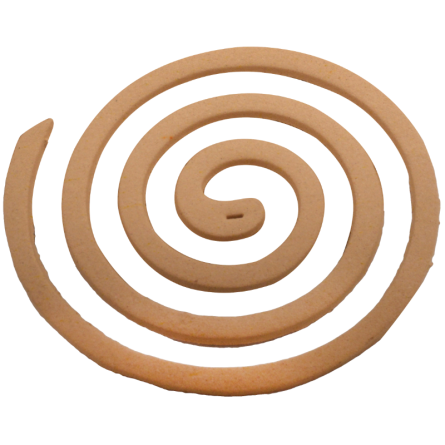 Insektenabwehr «Citronella Spiralen», inkl. Terrakottahalter Nachfüllsprialen 10er Pack