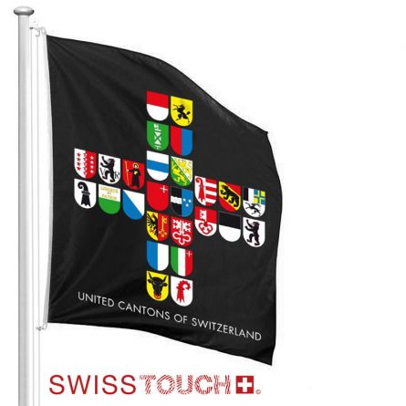 Drapeau Swisstouch «United» Superflag® 150x150 cm